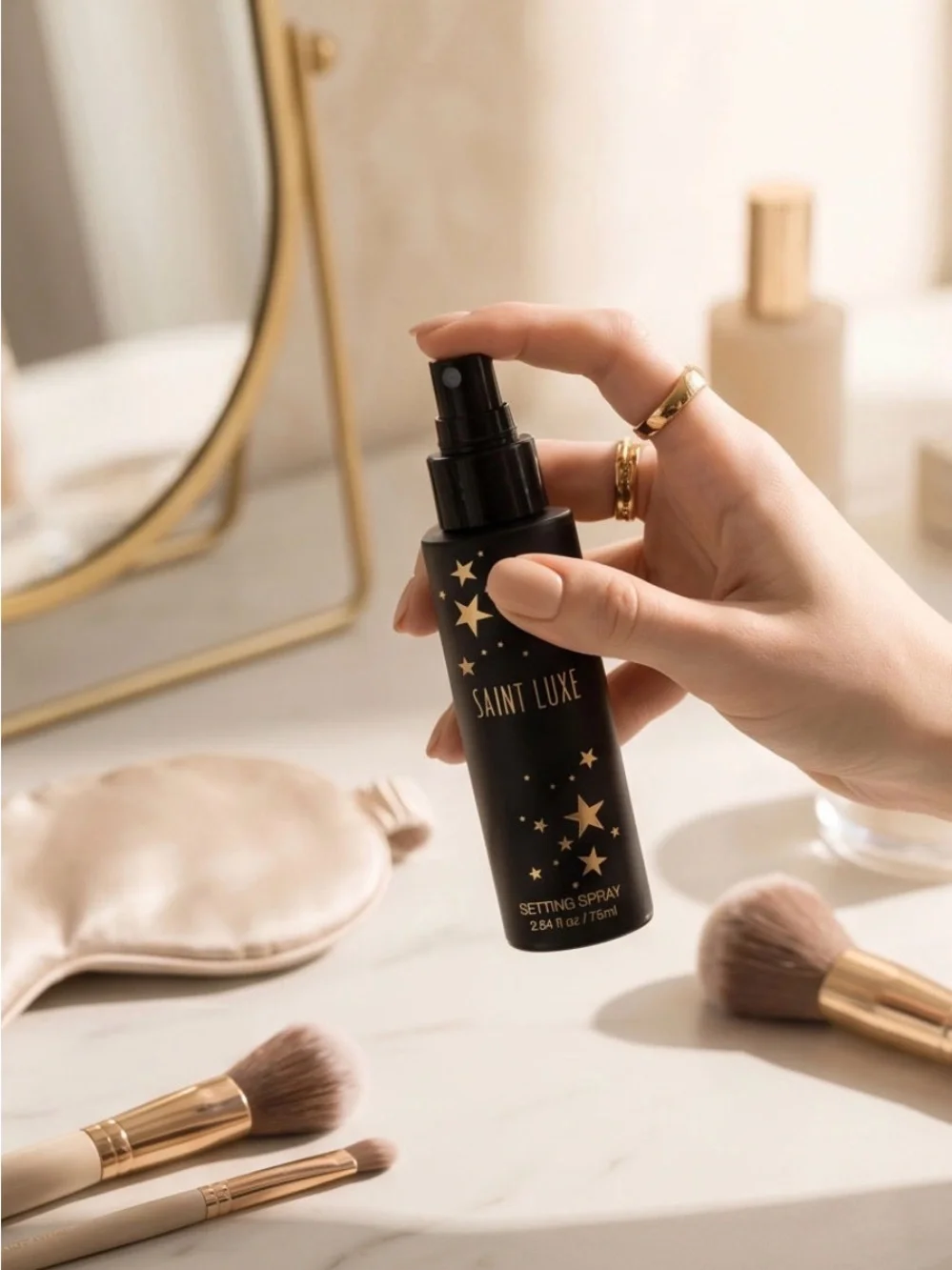 Saint Luxe Setting Spray 2.64 fl oz Full Size New Dewy Finish Makeup Mist